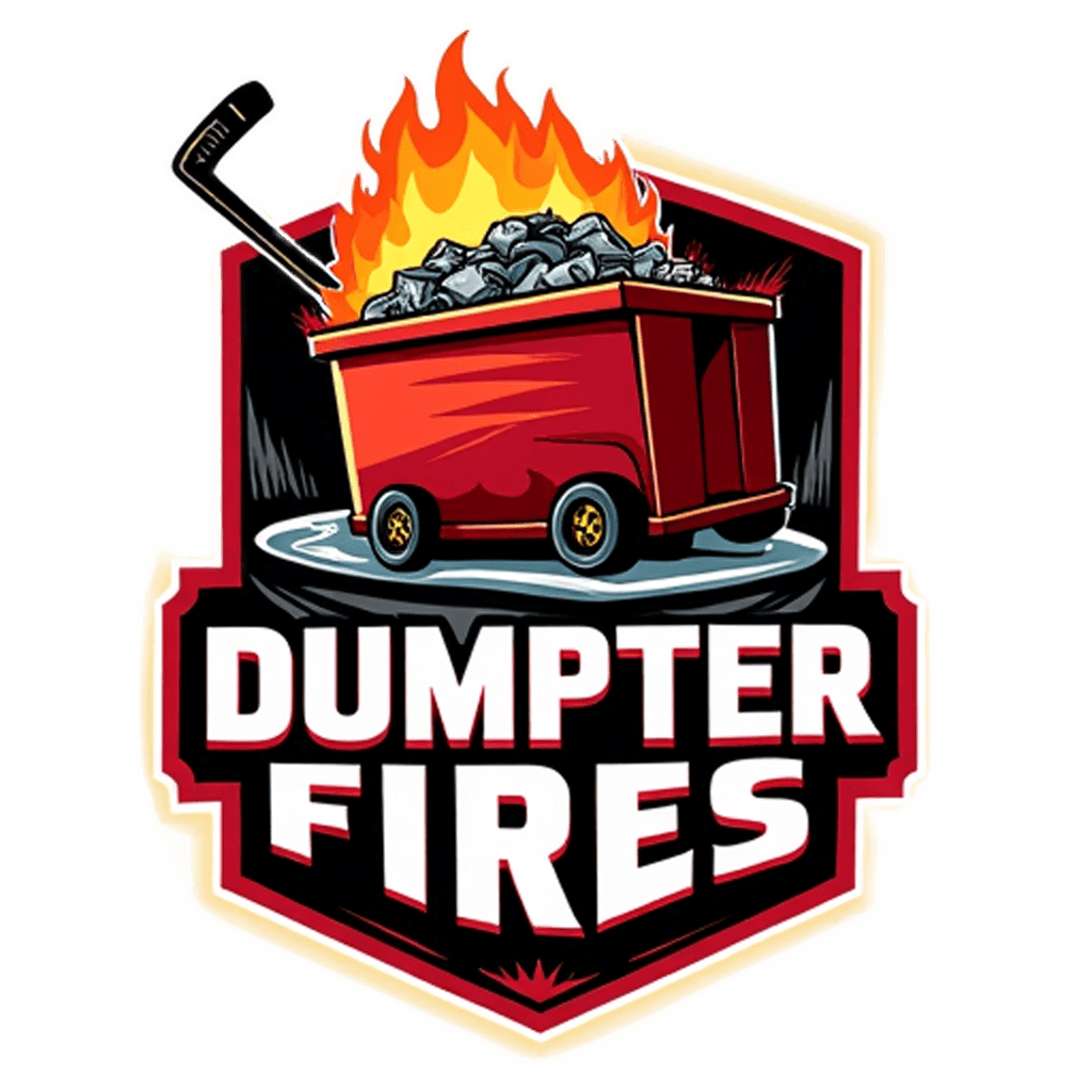 Red Deer Dumpster Fires crest